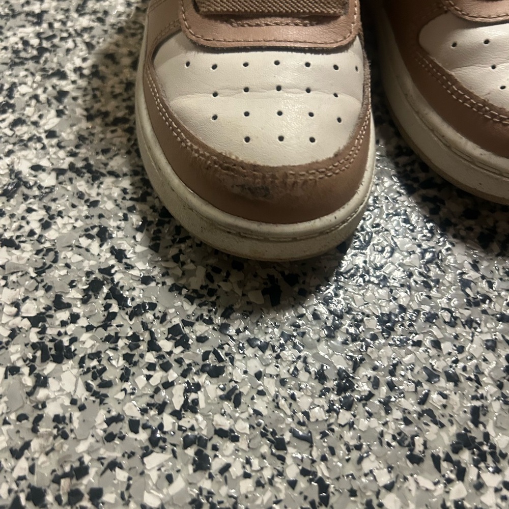 Nike Jordans Kids High-Top Sneakers - Brown and White - Picture 3 of 5